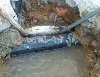 文昌测漏水之水管漏水